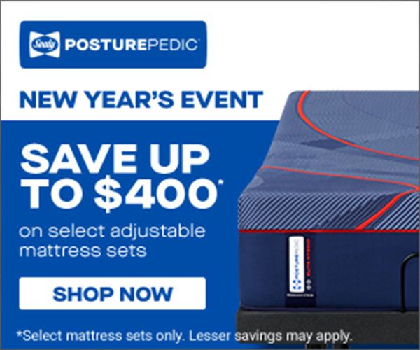 Sealy save up to $400